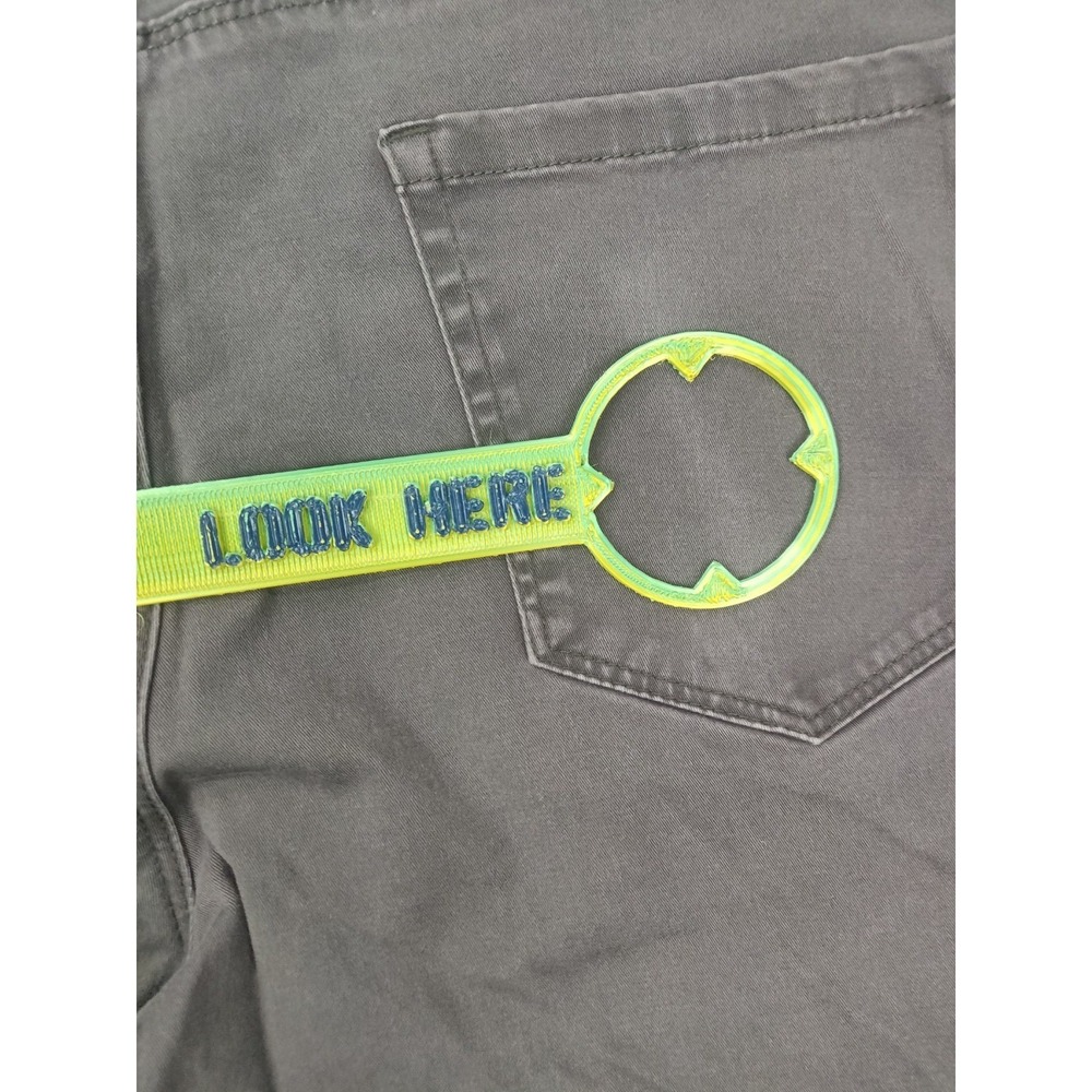 English Laundry Mens 36x29 Straight Fit Gray Stretch Chinos Pants Casual - Picture 9 of 13